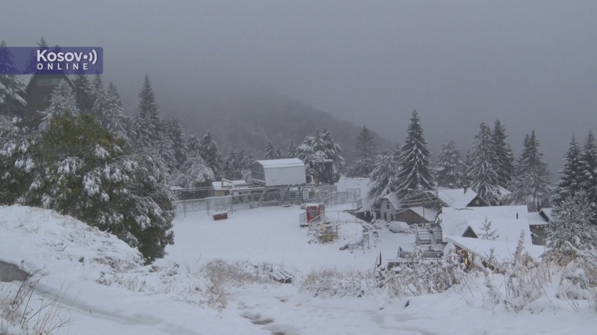 Prvi sneg zavejao Šar-planinu i Brezovicu