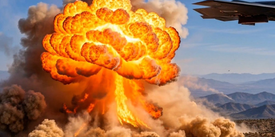 Tramp sprema pakao za Iran! Goreće bliski istok, Pentagon planira da baci "Majku svih bombi" (VIDEO)