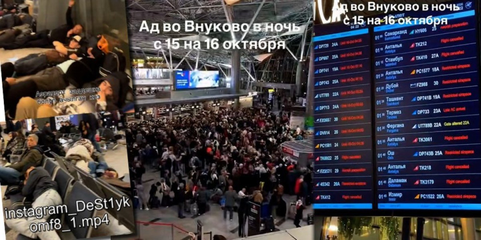 (VIDEO) Haos na aerodromima! Prizor na nebu iznad Moskve ulio Rusima strah u kosti, ovo će dugo pamtiti: Dobro pogledajte šta je Zelenski napravio