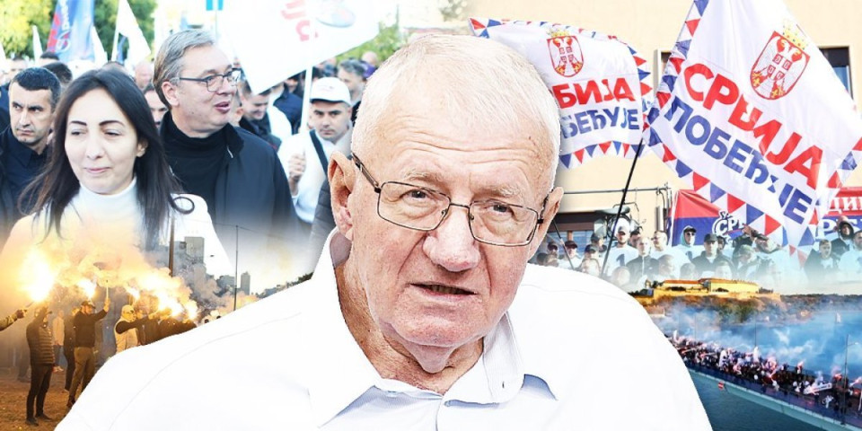 "Ovo je posmrtni marš za obojenu revoluciju": Šešelj razmontirao blokadere - U Novom Sadu smo ih polomili do kostiju!