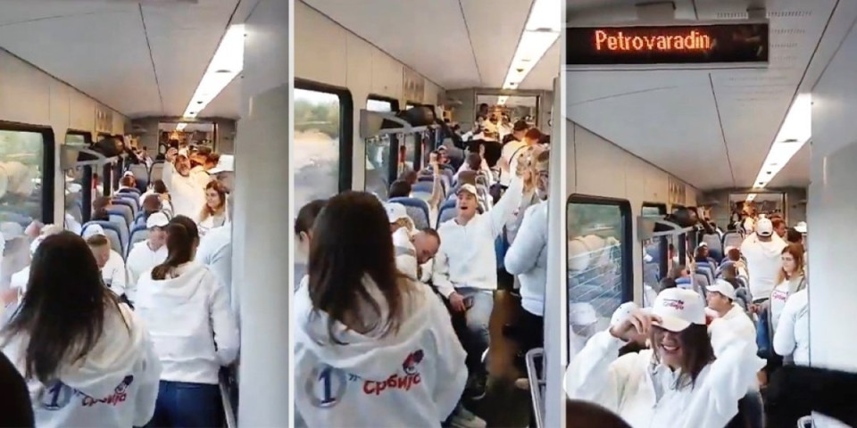 "Živite u balonu iz kog ne vidite stvarnost": Snimak iz voza za Novi Sad srušio tvrdnje blokadera (VIDEO)