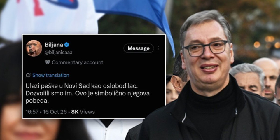 Lepo je što priznajete! Blokaderi van sebe zbog velikog skupa SNS-a u Novom Sadu: "Ovo je njegova pobeda" (FOTO)