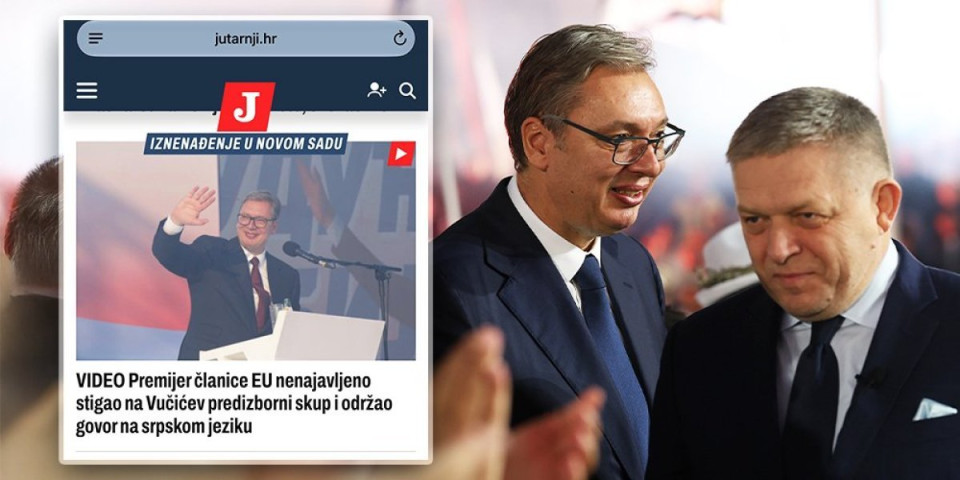 Hrvati na aparatima zbog Fica: Ovo ih je zabolelo najviše - Šokantni naslovi u antisrpkim medijima (FOTO)