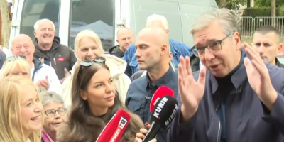 Vučić na zboru Krajišnika u Kovilovu: Blokaderi neće sa mnom na debatu, beže ko đavo od krsta!