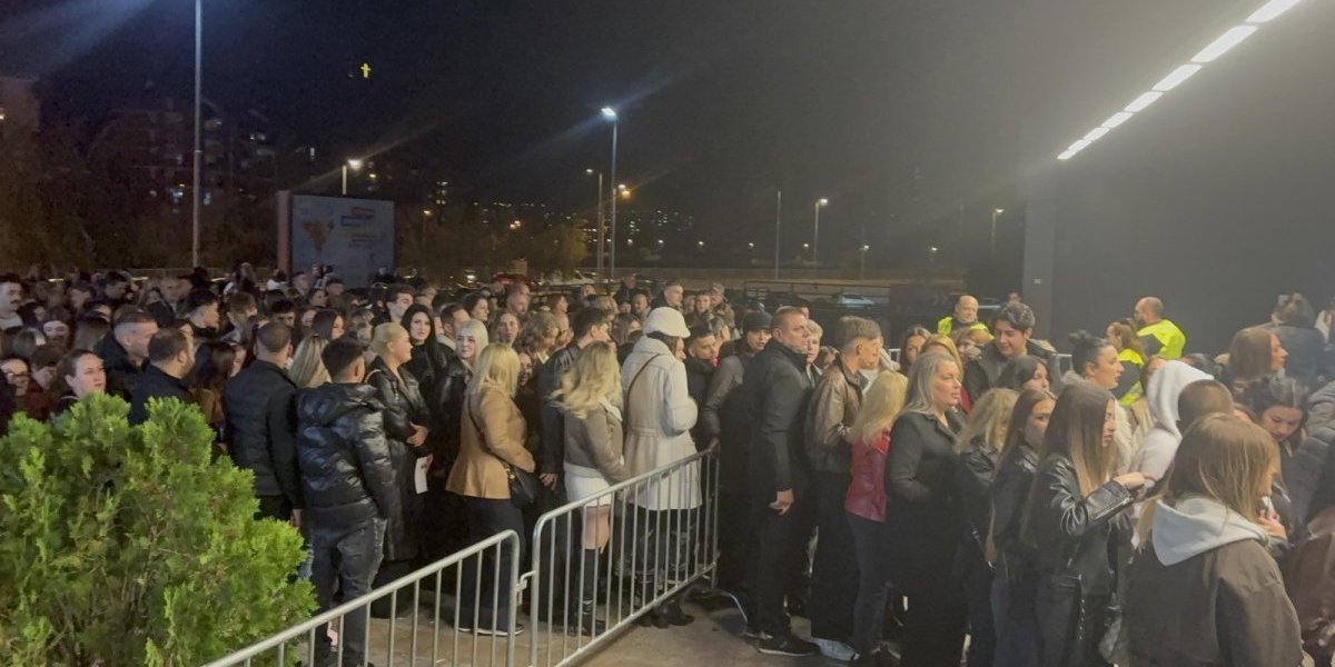 Kolaps pred koncert Jelene Karleuše
