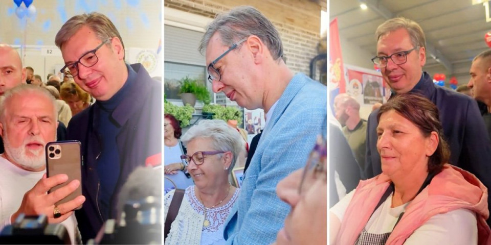 Osmesi, zagrljaji i predivni trenuci! Pogledajte emotivne kadrove koje je objavio Vučić  (VIDEO)