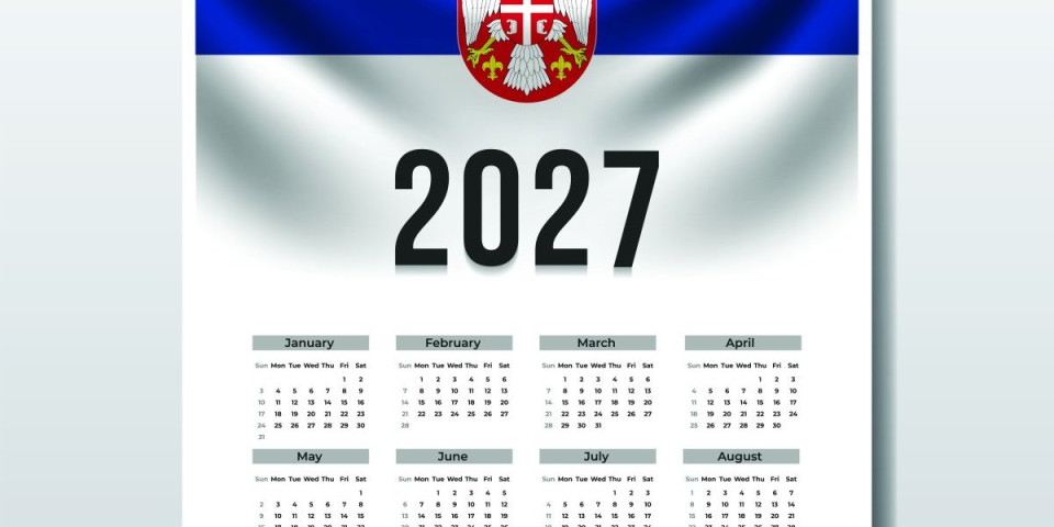 Stigao kalendar praznika za 2027:  Ovoliki odmori se ne pamte - Evo šta nas čeka za Vaskrs