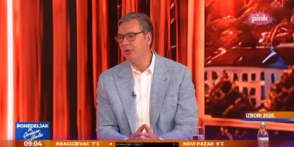 Aleksandar Vučić gost kod Gordane Uzelac: Sve o izborima, pritiscima na našu zemlju i razvoju Srbije!