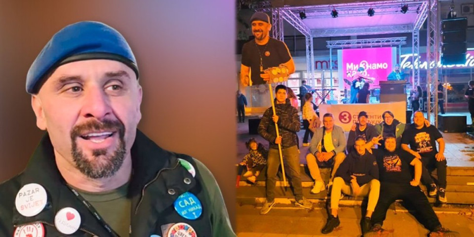 Slika neviđene sramote! Narko-diler i robijaš postao ikona lažnih studenata (FOTO)