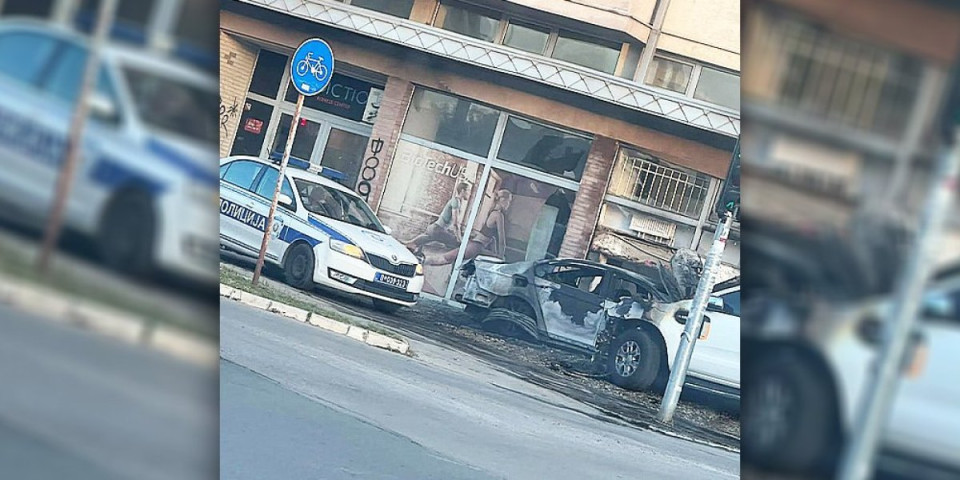 Vatrena stihija u Novom Sadu! Planula 3 automobila, požar se proširio na lokal i zgradu: Sumnja se da je podmetnut (FOTO)