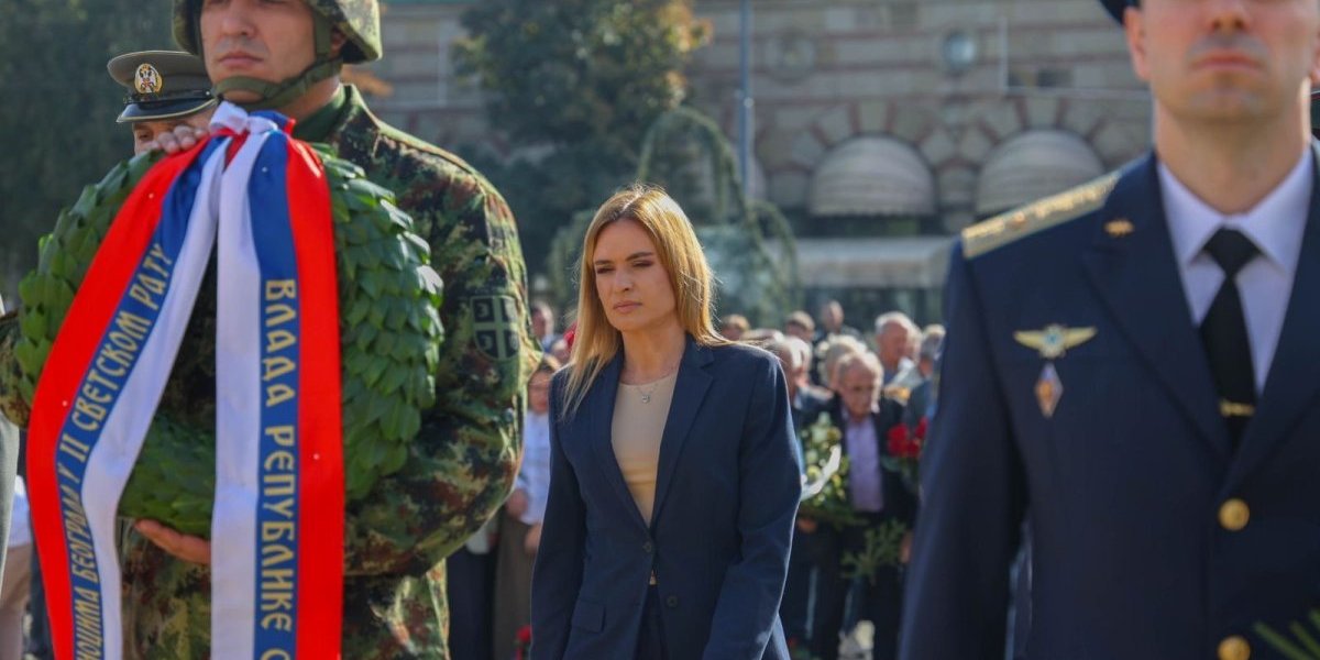 Milica Đurđević Stamenkovski odala počast herojima Beograda