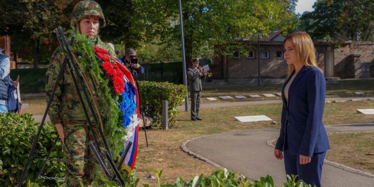 Milica Đurđević Stamenkovski odala počast herojima Beograda