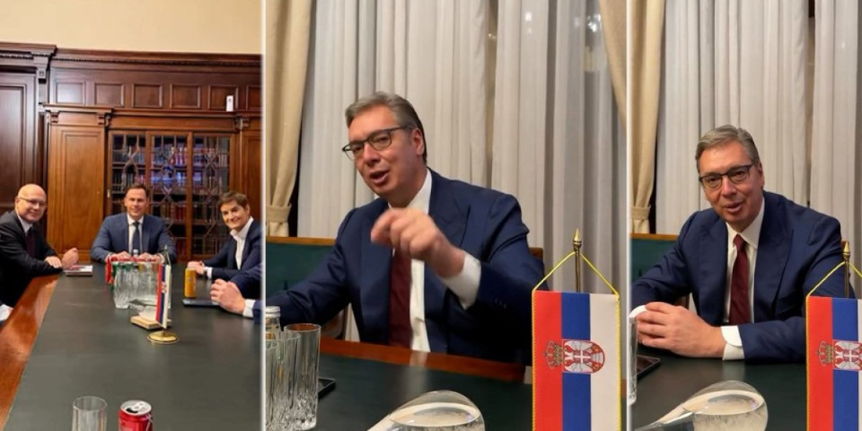Spremni za RTS! Vučić se oglasio sa Anom, Milošem, Sinišom i Marijom: Usledila moćna poruka (VIDEO)