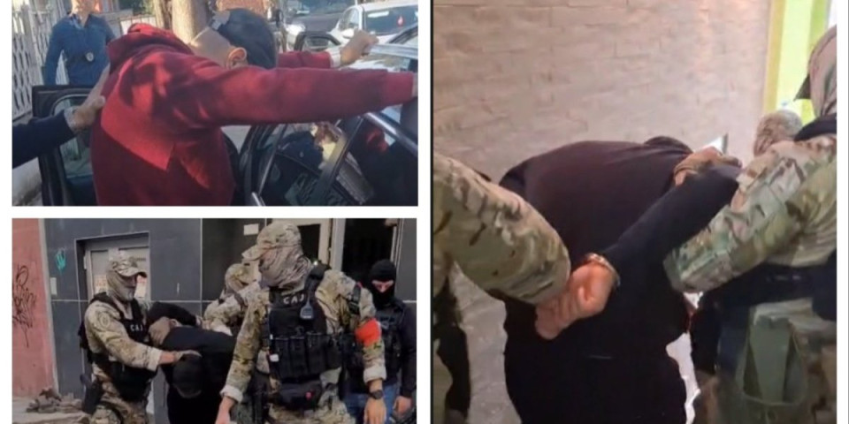 Spektakularna akcija SAJ! Pogledajte kako su pohapšeni kriminalci Marka Vejna - manji od makovog zrna (VIDEO)