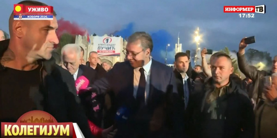 Vučić sa narodom, odjekuju zvuci trube i "Ruzmarin": Veličanstveni kadrovi iz Niša obilaze Srbiju! (FOTO/VIDEO)