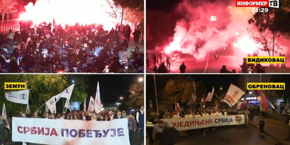 "Ujedinjena Srbija pobeđuje"! Kadrovi kojima se ispisuje istorija - Odjekuje poruka iz Novog Sada: Hvala vam što ste izdržali sve (VIDEO)