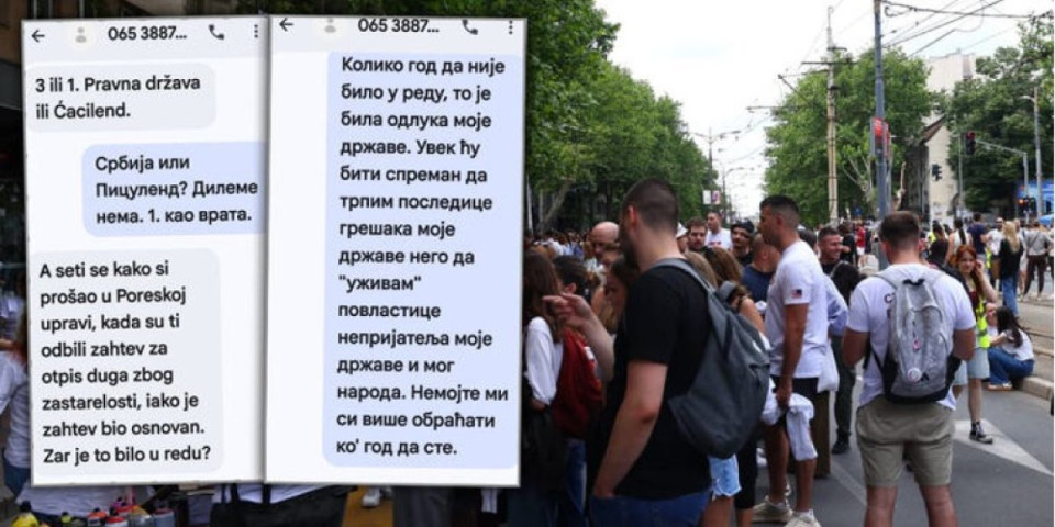 Jezivije ne može! Čedi je stigla poruka da treba da glasa za tzv. studentsku listu, a onda je doživeo šok (FOTO)