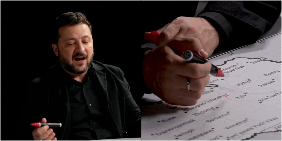(VIDEO) "Putin sa 200.000 vojnika krenuo na Kijev!" Zelenski izvukao mapu i objavio šokantne vesti: Nismo verovali odakle su došli