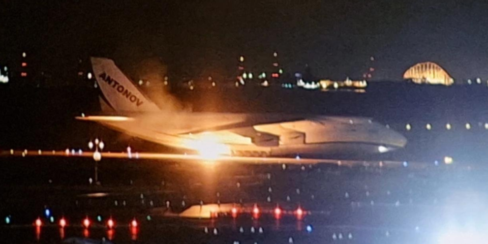 Horor za Ukrajinu u Japanu! Gori Antonov na aerodromu, pista hitno zatvorena: Ovo će imati nesagledive posledice