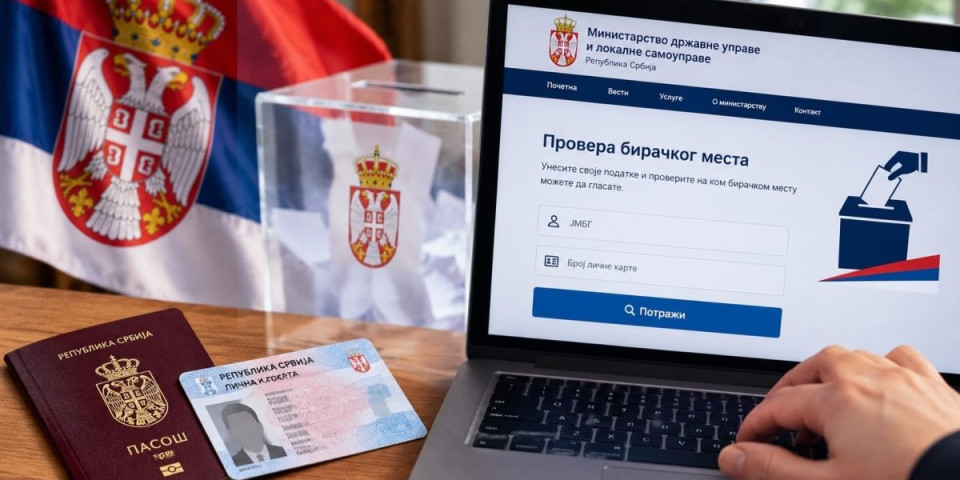 Niste sigurni gde vam je biračko mesto? U dva klika i pola minuta provere saznajte gde glasate u nedelju!