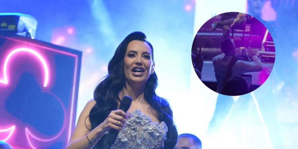 Srbi, pažljivo pogledajte snimak! Kaća je pevala, a evo šta je Gobelja radio iz publike - Uhvaćen na delu (VIDEO)