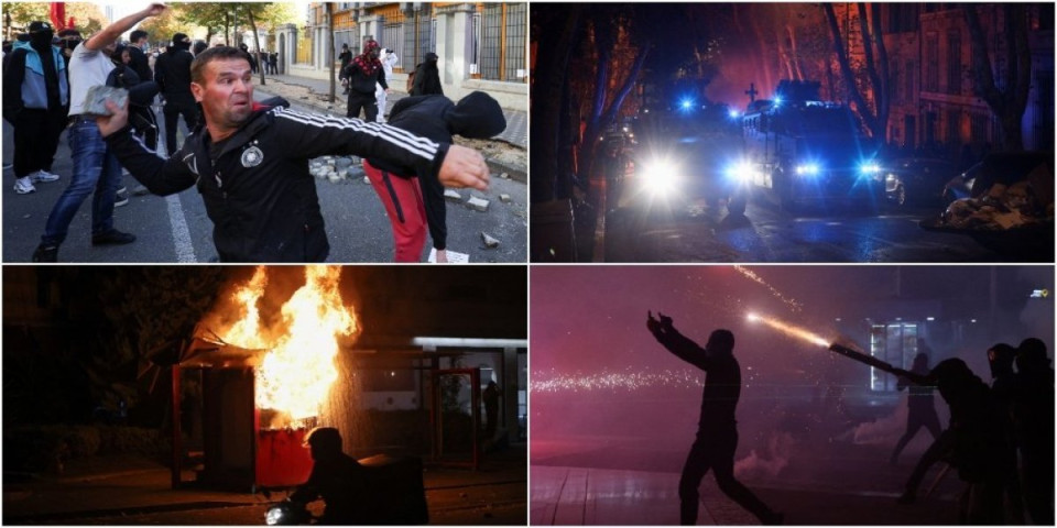 (FOTO/VIDEO) Totalna eskalacija haosa po Evropi: 1.000 uhapšenih u Francuskoj! Vojska na ulicama Pariza i Milana! Horor u Tirani