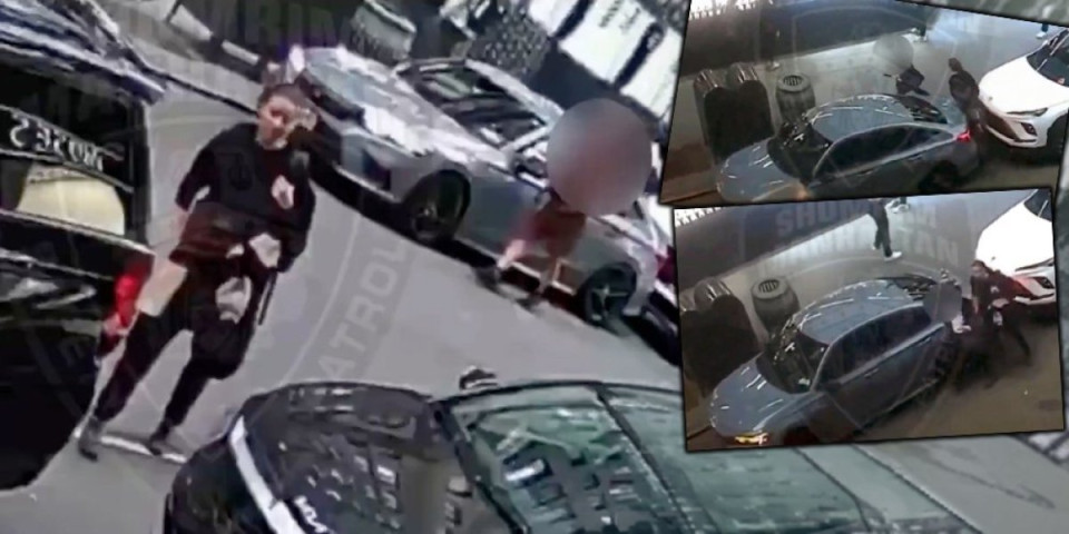 (VIDEO) Manekenka izbola dva muškarca: "Gubi se odavde, imam pištolj, upucaću te!"