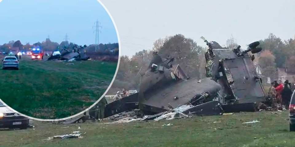 Letelica se okretala u vazduhu! Jezivi snimci palog helikoptera kod Brčkog, očevici otkrili detalje (VIDEO)