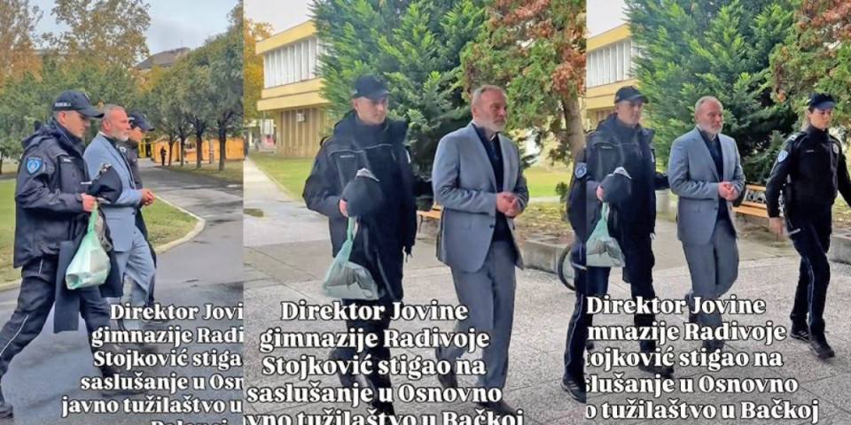 Da li je ovo ta "lepša" i "bolja" Srbija? Teror blokadera na delu: Malo im što traže pritvor, pa su i ovako ponizili Radivoja Stojkovića (VIDEO)