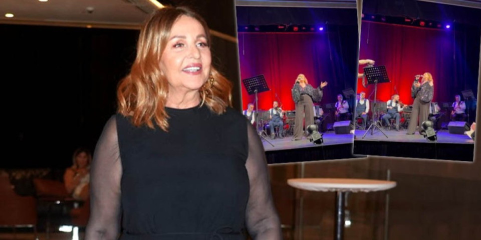 Ana zapevala na koncertu Goce Lazarević! Pevačica nikad više nije sijala, stajlingom sve zasenila