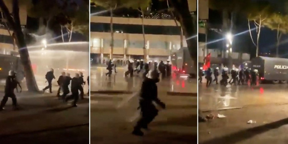 (VIDEO) Albanci spaljuju Tiranu! Rat na ulicama ušao u najstrašniju fazu: Snimci iz pakla preplavili mreže